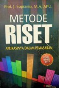 Metode Riset Aplikasinya dalam Pemasaran