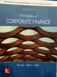 Principles Of Corporate Finance